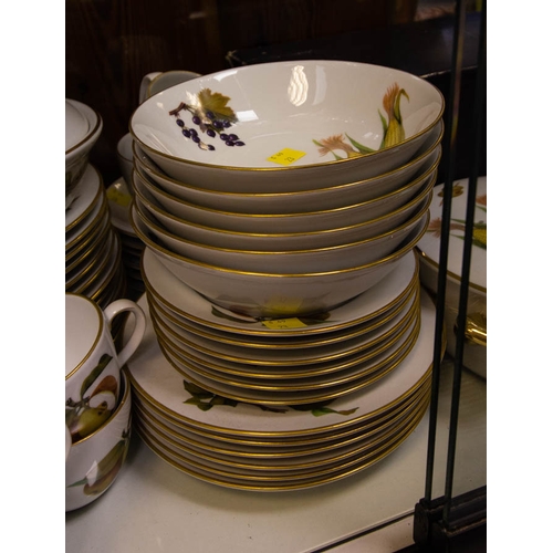 204 - EVERSHAM 45 PIECE DINNER SERVICE