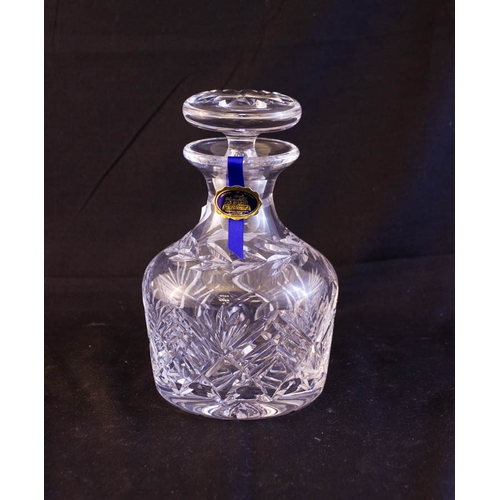 242 - TIPPERARY CRYSTAL BRANDY DECANTER IN BOX