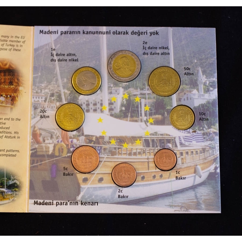 259 - TURKISH EURO COLLECTION COINS 2004