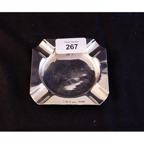 267 - SILVER ASHTRAY