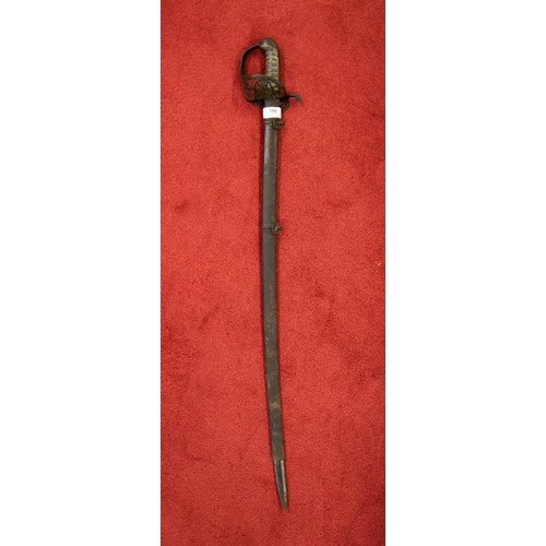 190 - ANTIQUE OFFICERS SWORD