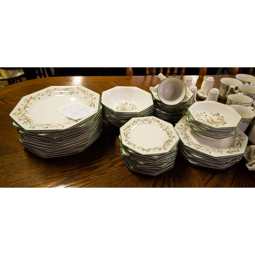 247 - COLLECTION OF ETERNAL BOW DINNER / TEA SERVICE +  110 PIECES