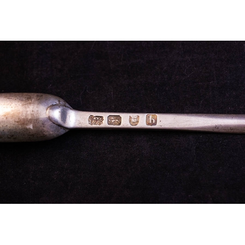 297 - FISH KNIFE + FORK + MARROW SCOOP - NEWCASTLE SILVER CJR 1874 300G