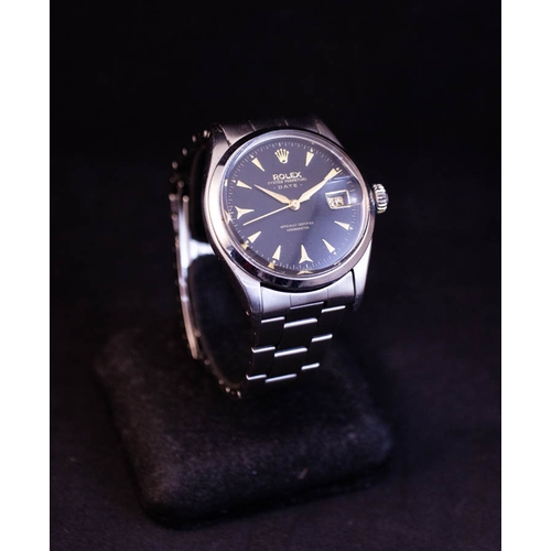 VINTAGE 1960S ROLEX OYSTER PERPETUAL MOTION STAINLESS STEEL GENTS WATCH - NO BOX OR PAPERS