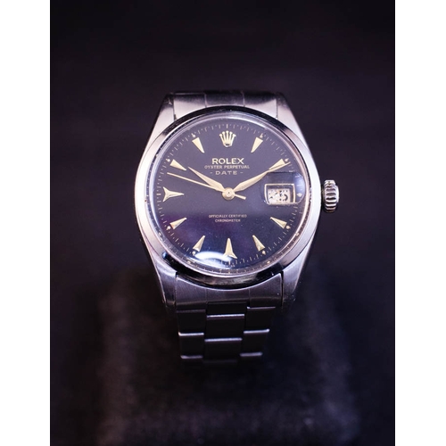 300 - VINTAGE 1960S ROLEX OYSTER PERPETUAL MOTION STAINLESS STEEL GENTS WATCH - NO BOX OR PAPERS