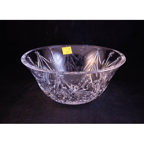 330 - 2 WATERFORD CRYSTAL BOWLS + VASE