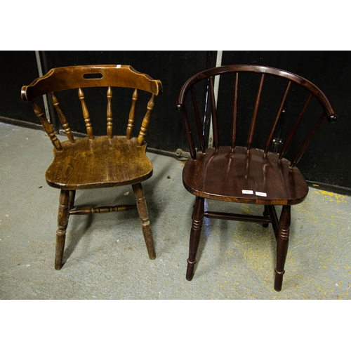 483 - 7 QUALITY CLUB CHAIRS + 2