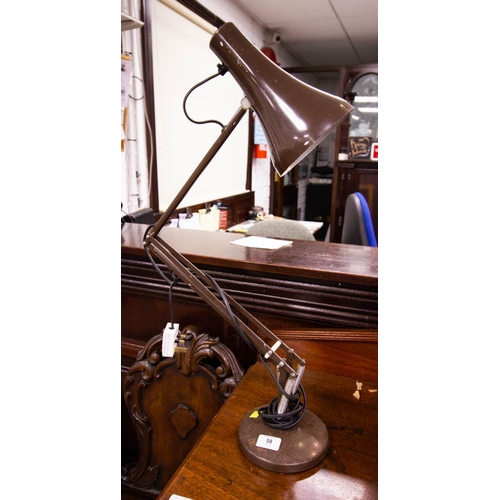 58 - VINTAGE ANGLE POISE LAMP