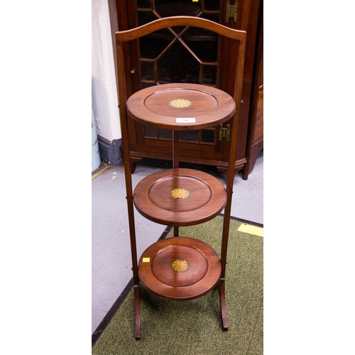 54 - 3 TIER FOLDING CAKE STAND