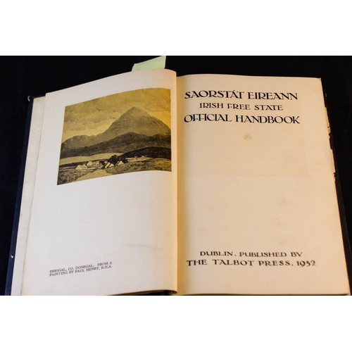 636 - SAORSTAIT NA EIREANN OFFICIAL HANDBOOK. PRINTED BY HELYS LTD. 1932. - FROM THE FURLONG ESTATE