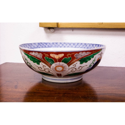 72 - LARGE JAPANESE BOWL 30W X 13H CM