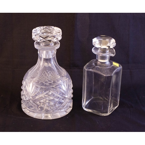 30 - 4 DECANTERS + STOPPERS + CLARET JUG