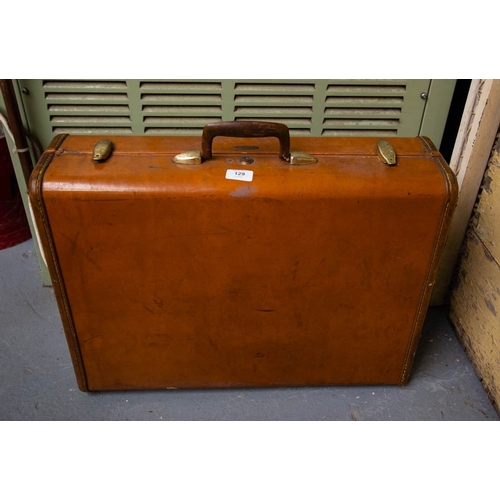 129 - VINTAGE SAMSONITE SUITCASE