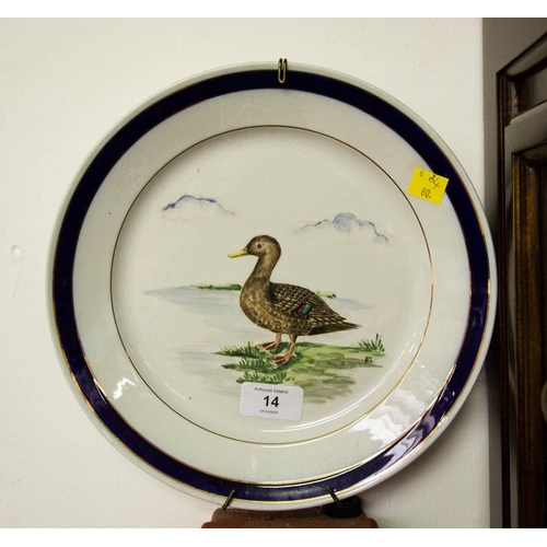 14 - 5 FINNISH ARABIA BIRD PLATES