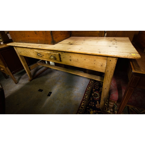 689 - PINE FARM HOUSE TABLE 183 X 66 X 80H CM