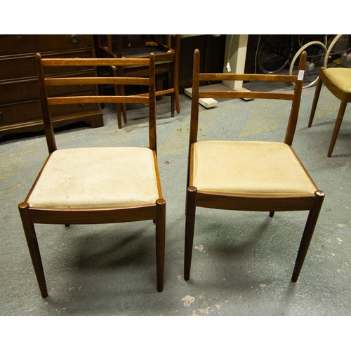 716 - SET OF 6 G PLAN DINING CHAIRS AS FOUND