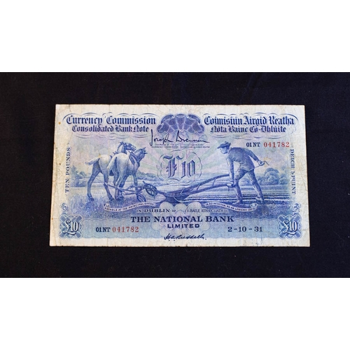 326 - CURRENCY COMMISSION CONSOLIDATED BANK NOTE. 