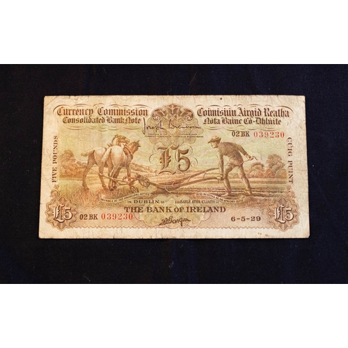 327 - CURRENCY COMMISSION CONSOLIDATED BANK NOTE. 