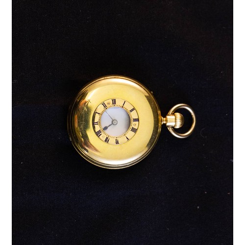 324 - SUPER QUALITY ANTIQUE 18K GOLD POCKET WATCH. NICOLE, NEILSEN & CO FOR DENT , WITH NICOLES PATENT WIN... 