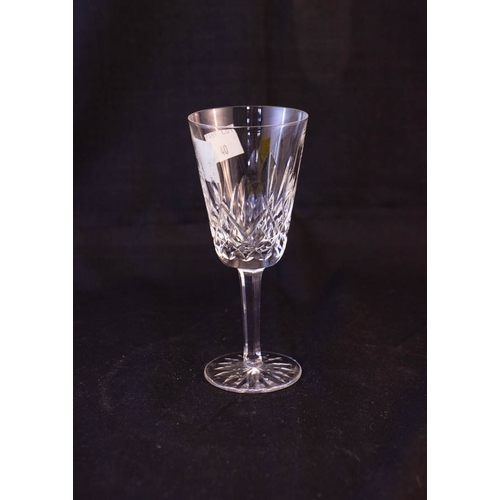 40 - 12 WATERFORD CRYSTAL LISMORE SHERRY GLASSES