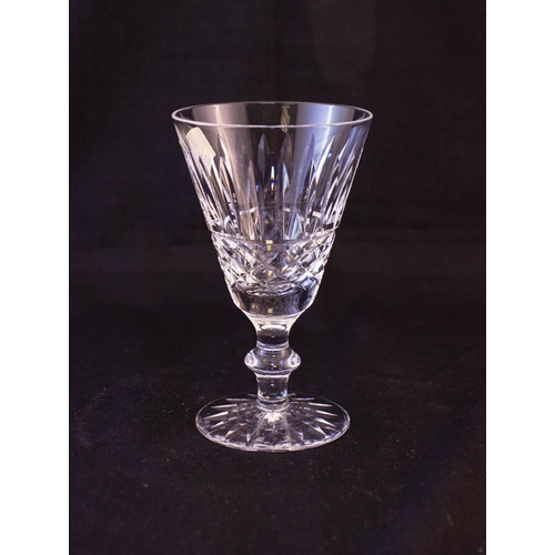 42 - 6 WATERFORD CRYSTAL TRAMORE WINE GLASSES