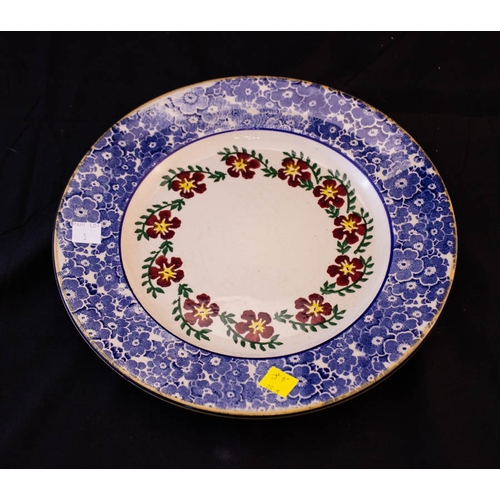 5 - LARGE NICHOLAS MOSSE POTTERY PLATTER, PLATE ,JUG AND VASE - SECONDS