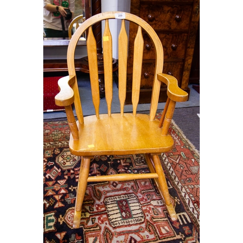 259 - CHILDS ROCKING CHAIR