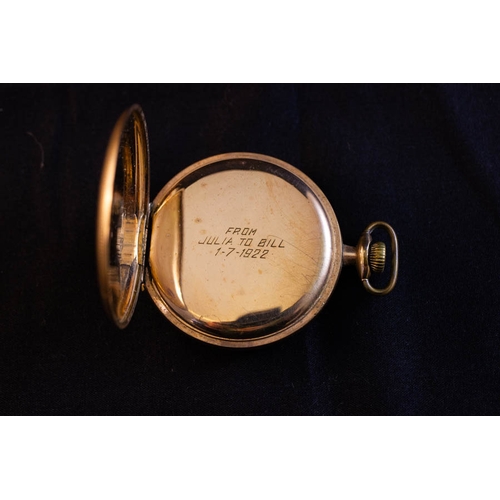 480 - GENTS gold plate ELGIN AVALON POCKET WATCH