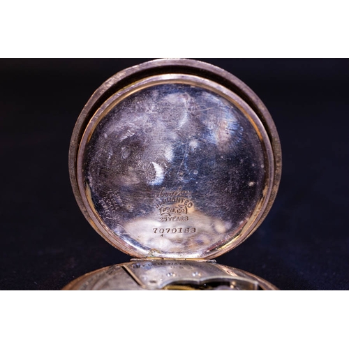 480 - GENTS gold plate ELGIN AVALON POCKET WATCH