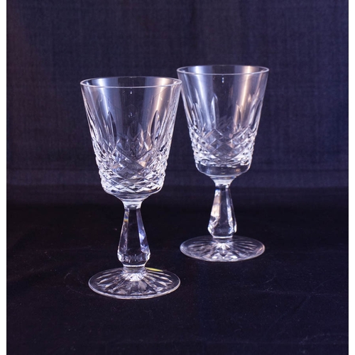 489 - 4 WATERFORD CRYSTAL KYLEMORE WINE GLASSES