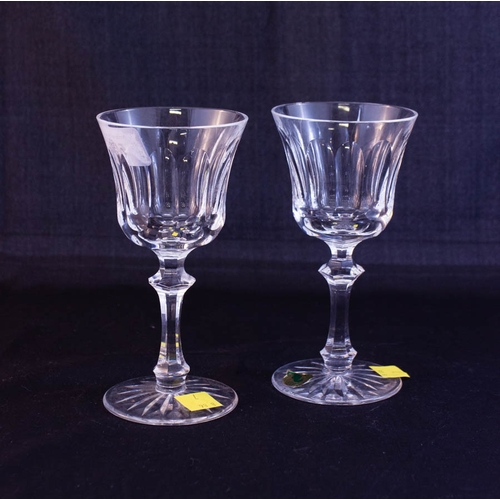500 - SET OF 4 WATERFORD CRYSTAL INISFAIL PORT GLASSES 15H CM