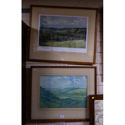 534 - 2 LIONEL EDWARDS HUNTING PRINTS