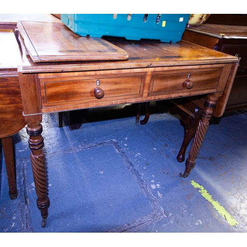 623 - 2 DROPLEAF TABLES AF