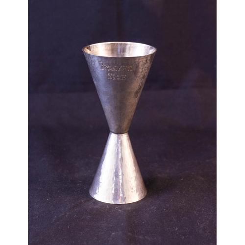 STERLING SILVER DOUBLE JIGGER MEASURE  BY KALO - 90G