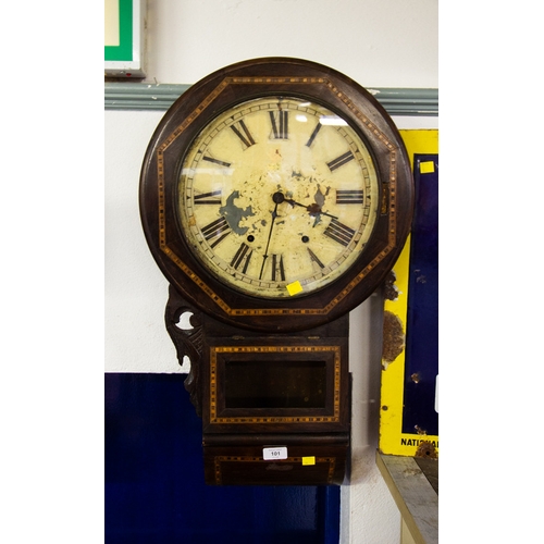 2 AMERICAN DROP DIAL CLOCKS - AS FOUND
