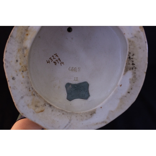 13 - PAIR OF ERNST WAHLISS ROYAL VIENNA FIGURES OF HUNTER AND HUNTRESS 40H CM WITH REGISTRATION NOS ON BA... 