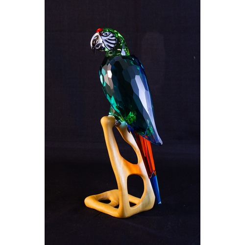 SWAROVSKI PARADISE BIRD MACAW 23H CM - ORIGINAL BOX & SLEEVE