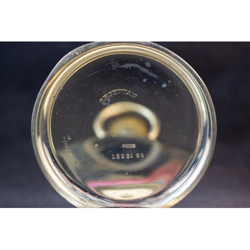 247 - LARGE SWISS NICKEL LEVER POCKET WATCH
