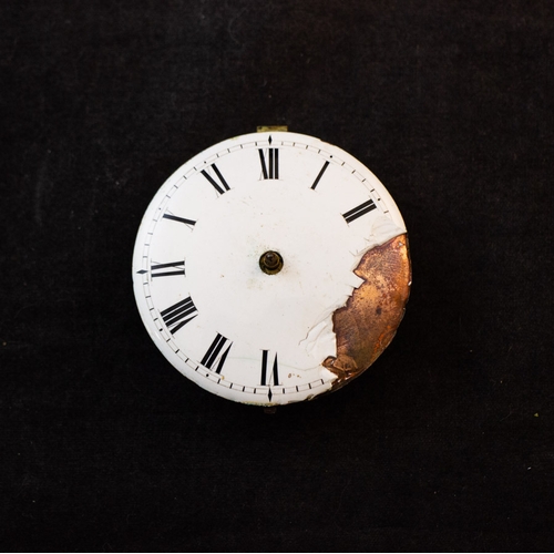 251 - THREE EARLY 19TH-CENTURY DUBLIN VERGE POCKET WATCH MOVEMENTS, SIGNED ‘MAY & SONS’, ‘O’REILLY’, AND ‘... 