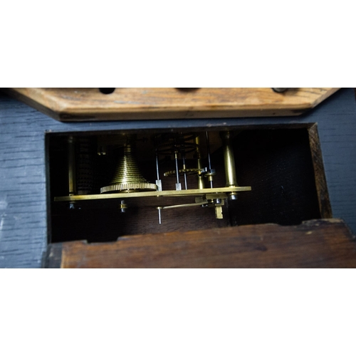 261 - FUSEE WALL CLOCK .  42 CM DIAMETER