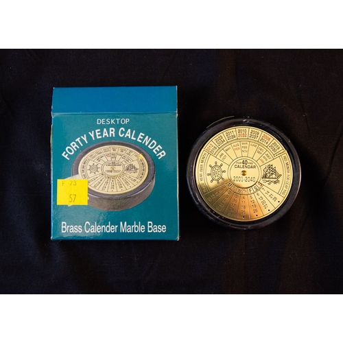 271 - DESKTOP 40 YEAR CALENDAR