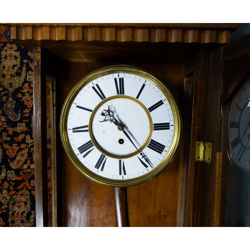 275 - VIENNA WALL CLOCK 34W X 105H CM