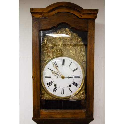 298 - GRANDFATHER CLOCK CASE AF