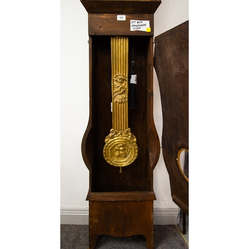 298 - GRANDFATHER CLOCK CASE AF