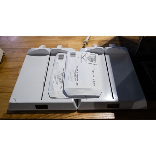 12 - 2 HANDEE CHEESE CUTTERS WITH SPARE WIRE