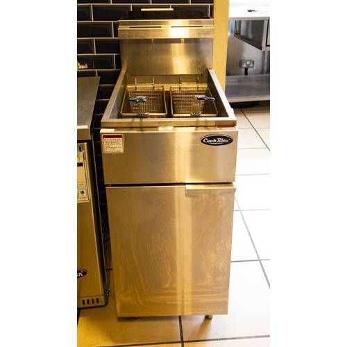 COOKRITE DEEP FAT FRYER - GAS 40 X 75 X 110H CM