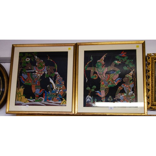 15 - PAIR OF ORIENTAL PRINTS
