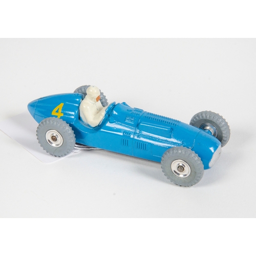 776 - Dinky No: 230 - Talbot Lago Racing Car in Blue with Rare Spun Hubs in Near Mint Original Condition.