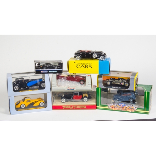 910 - Atlas + Matchbox + Universal Hobbies, inc Lotus 78, 2 x Auto D'Elite Bugatti Models, Matchbox Y-24 B... 