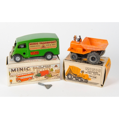 921 - Triang Minic: Short Bonnet Van “Minic Transport